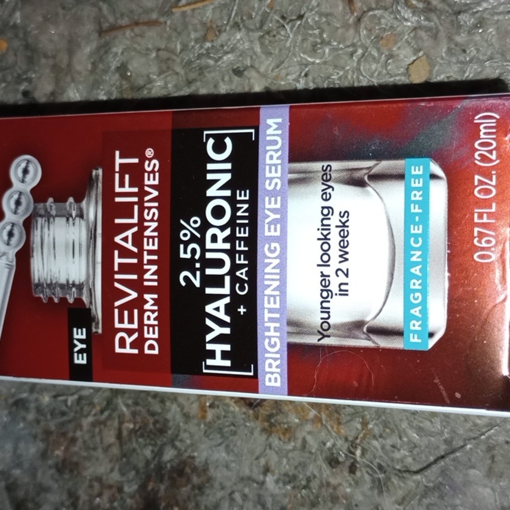 BNIB L'OREAL REVITALIFT 2.5% HYALURONIC ACID EYE - Picture 3 of 4